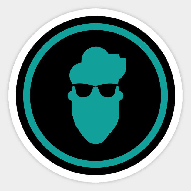 Beardedguy Sticker by Beardedguy